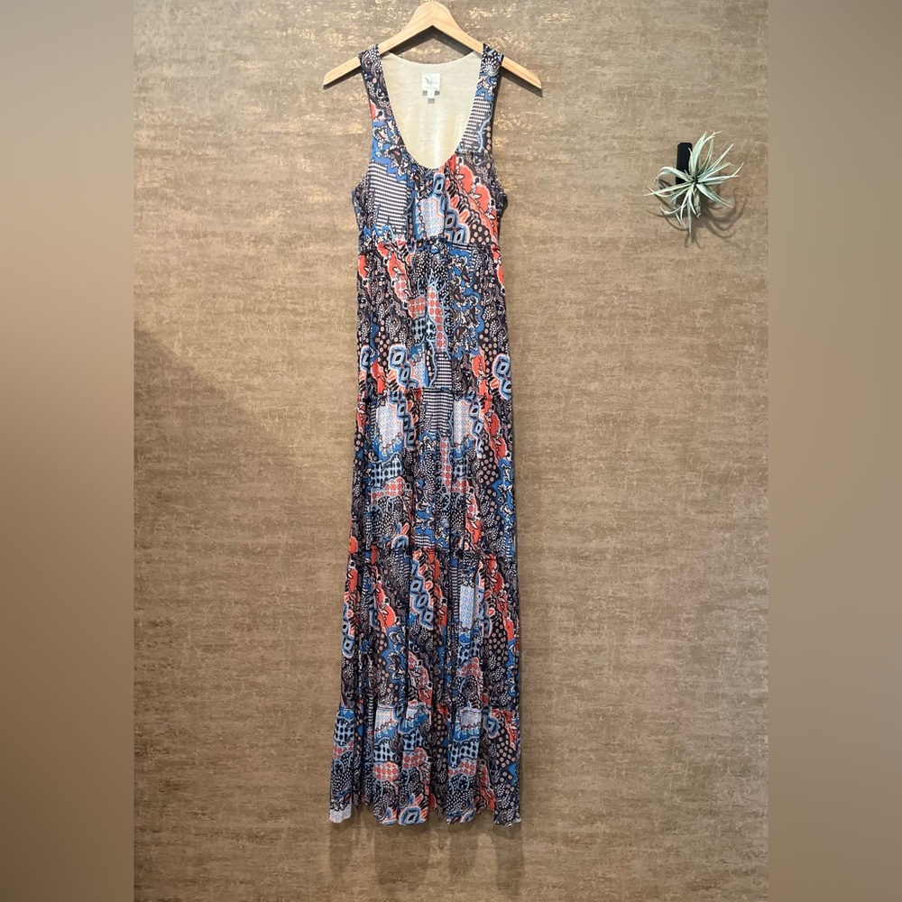 Sleeveless Tiered Maxi Dress by Westin Wear from Anthropologie